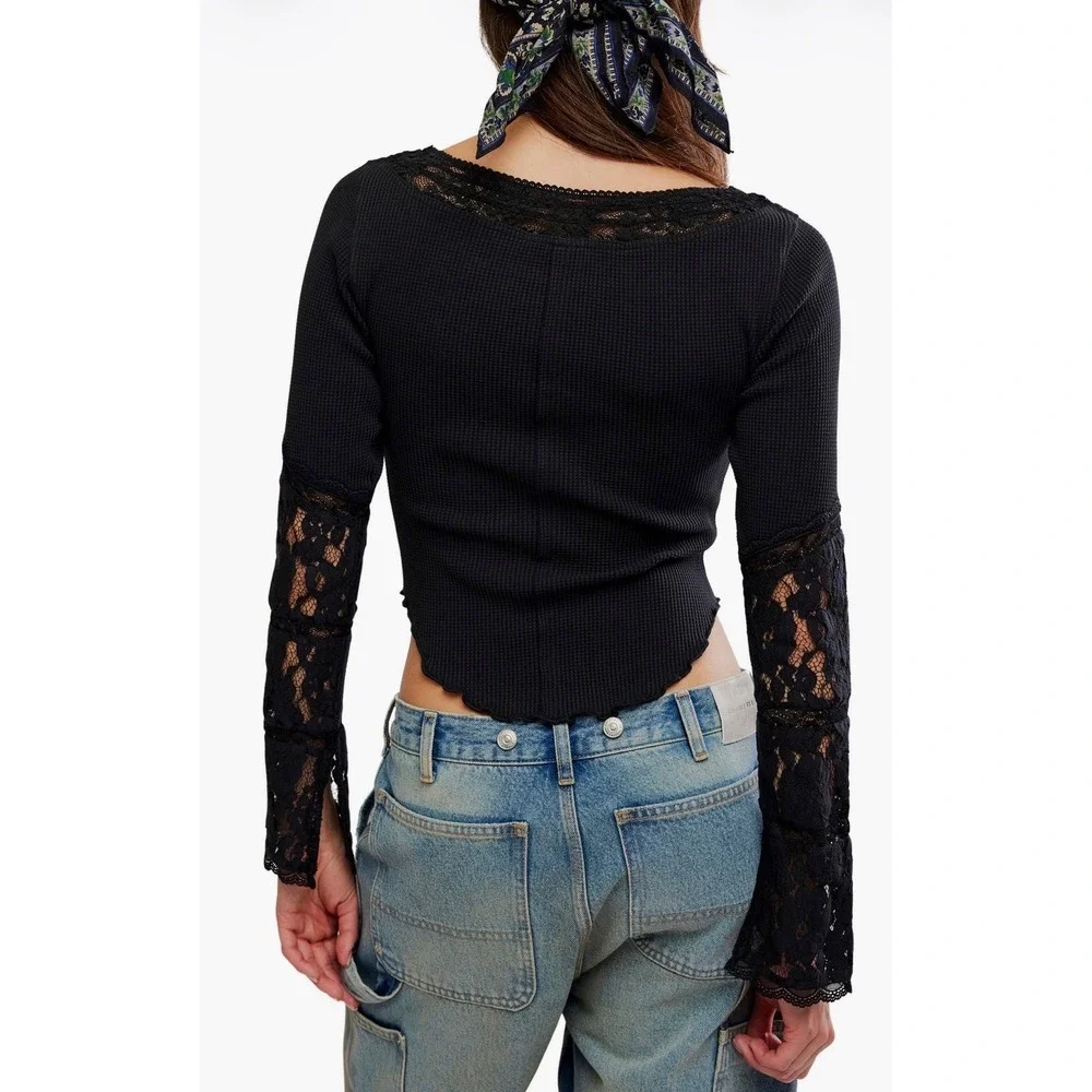 Free People amber lace